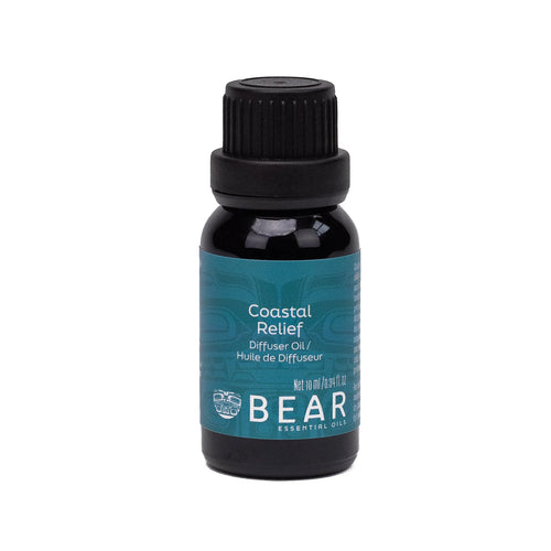 Bear Essential Oils Coastal Relief diffuser oil bottle