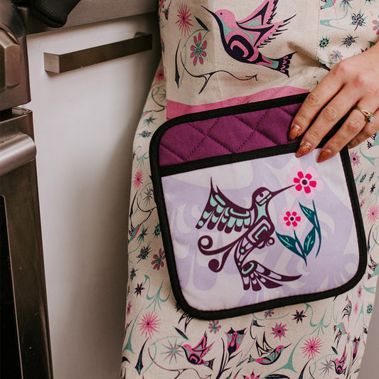 Potholder - Hummingbird