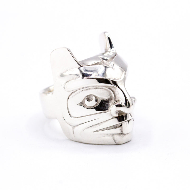 Foundation Ring by John Velten. Sterling silver.
