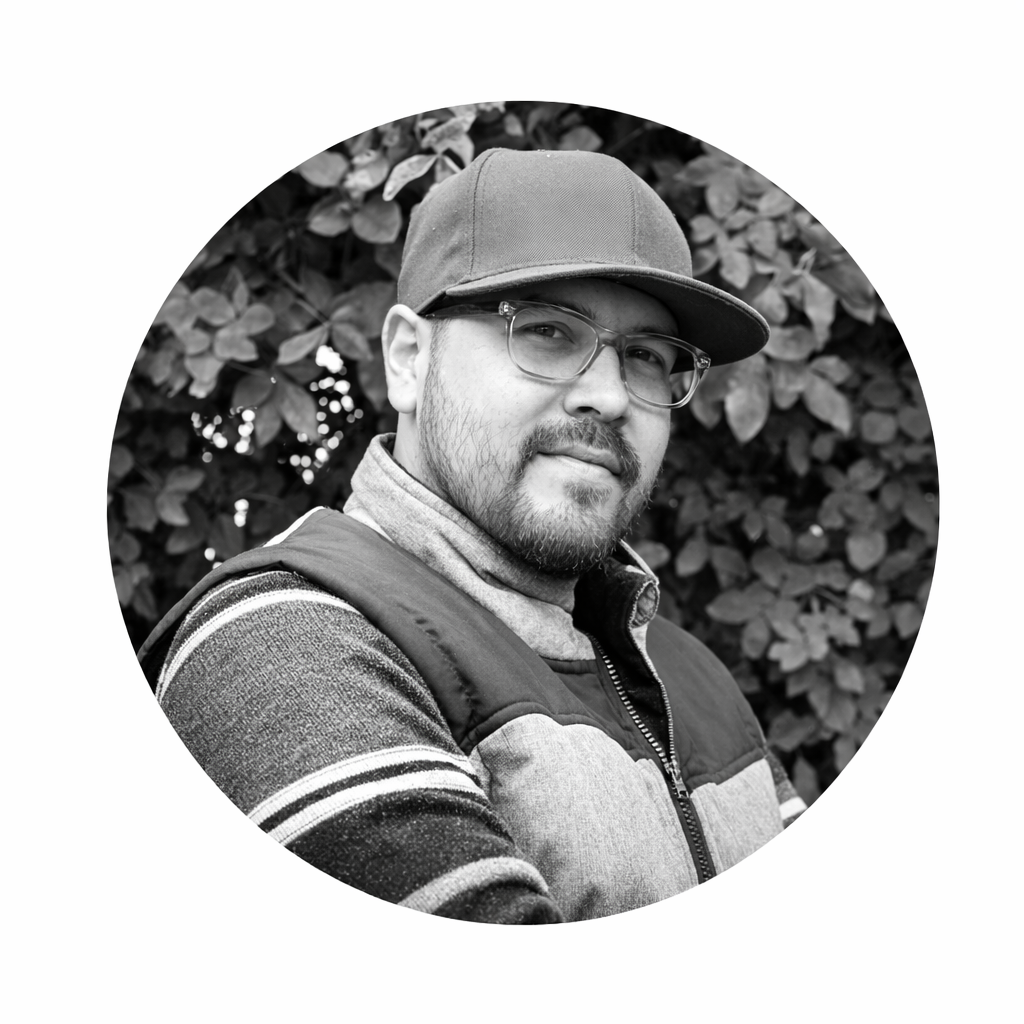 Portrait of Haida artist Roger Smith from Masset, Haida Gwaii