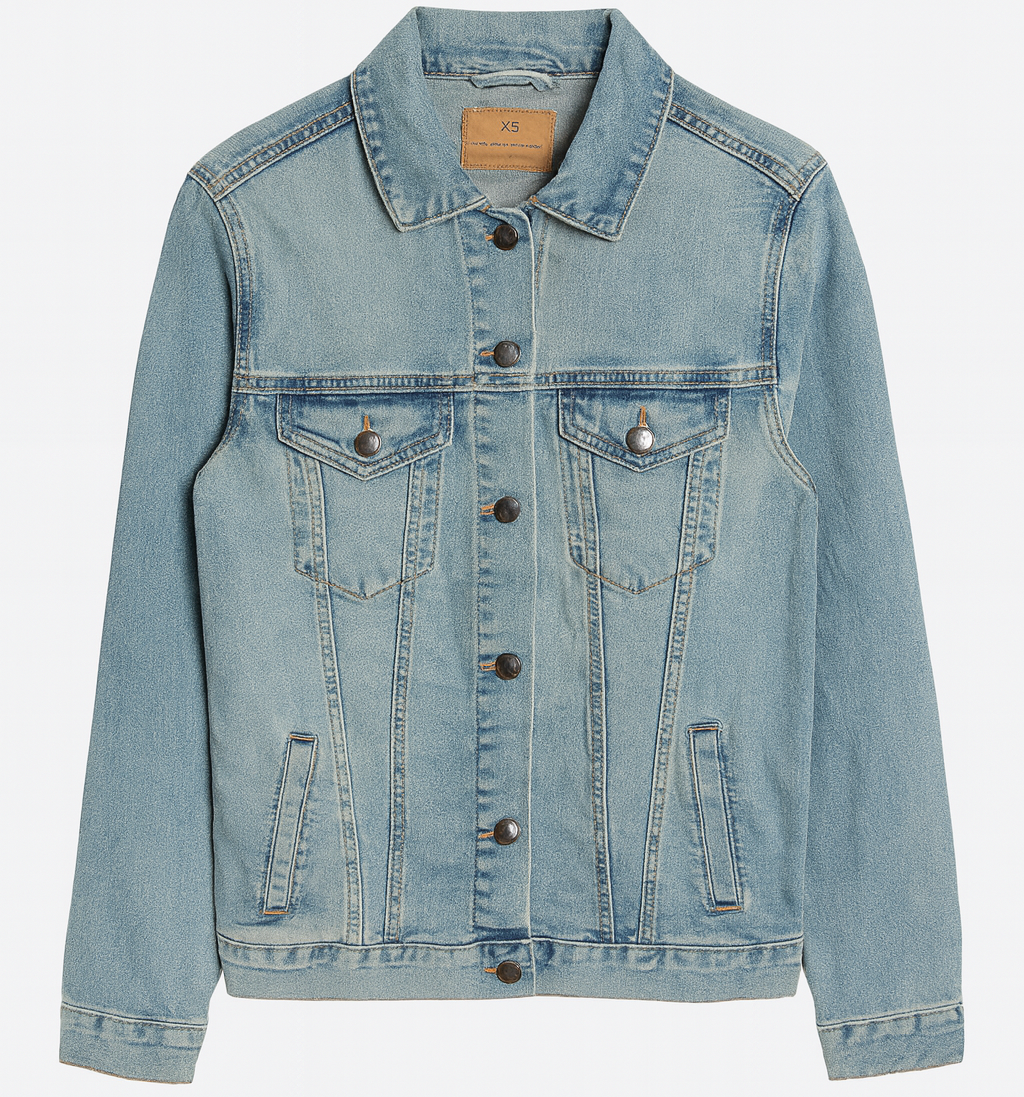 Light blue denim jacket