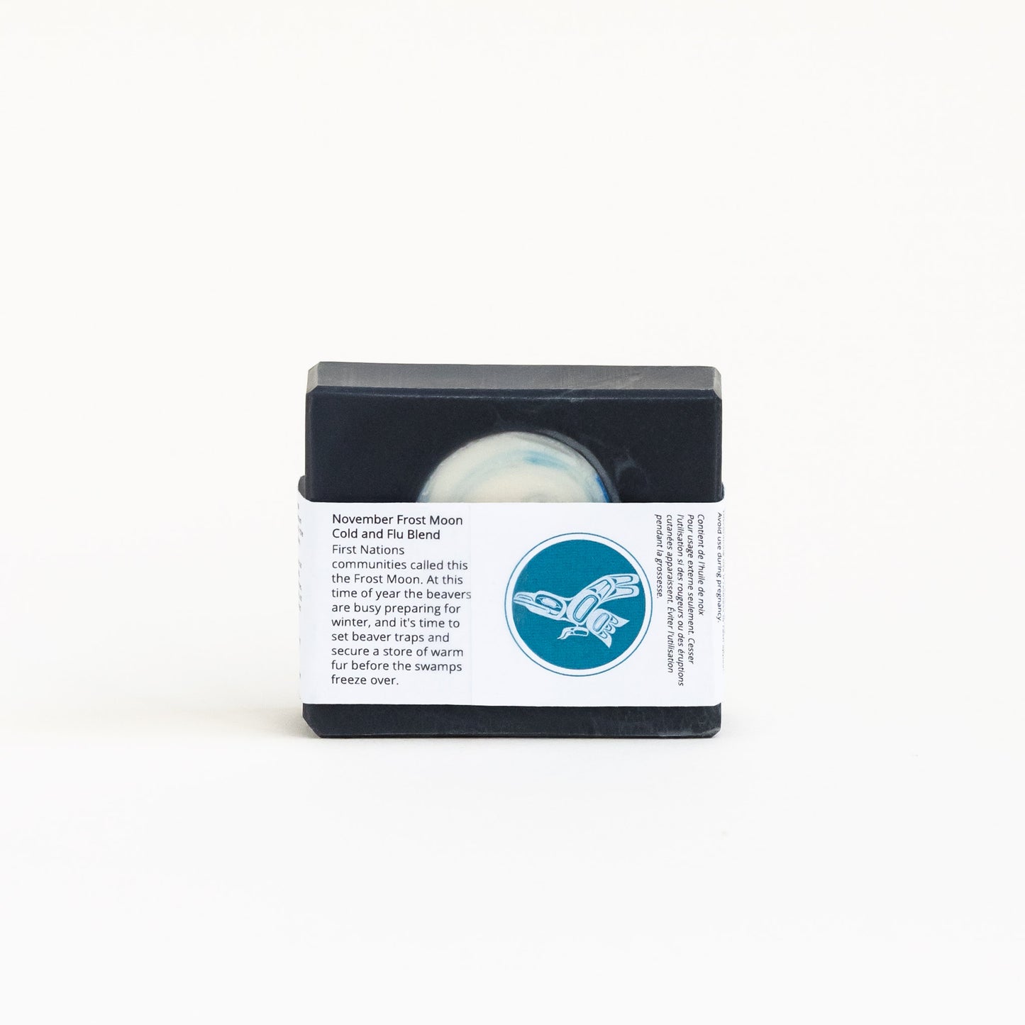 November Frost Full Moon Soap | Eucalyptus + Camphor + Peppermint