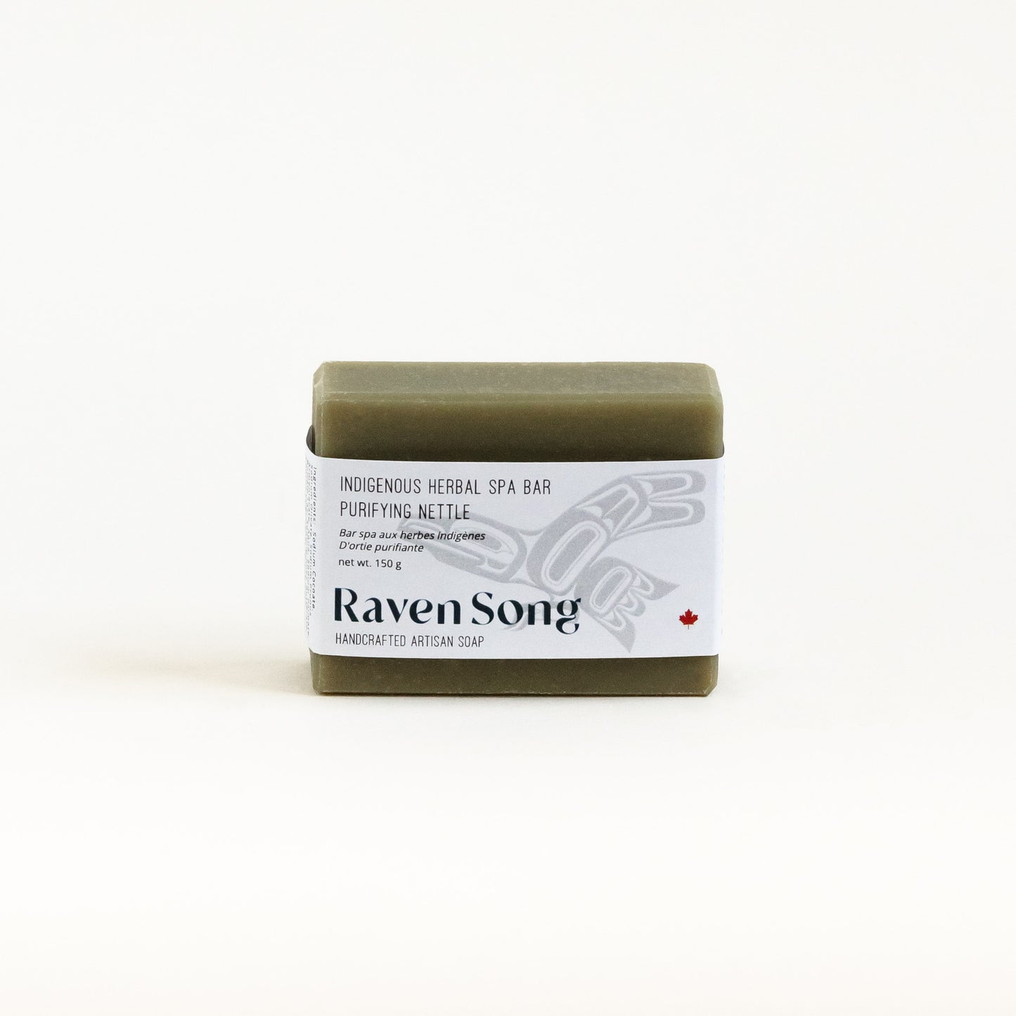 Bar of soap with 'Raven Song' label