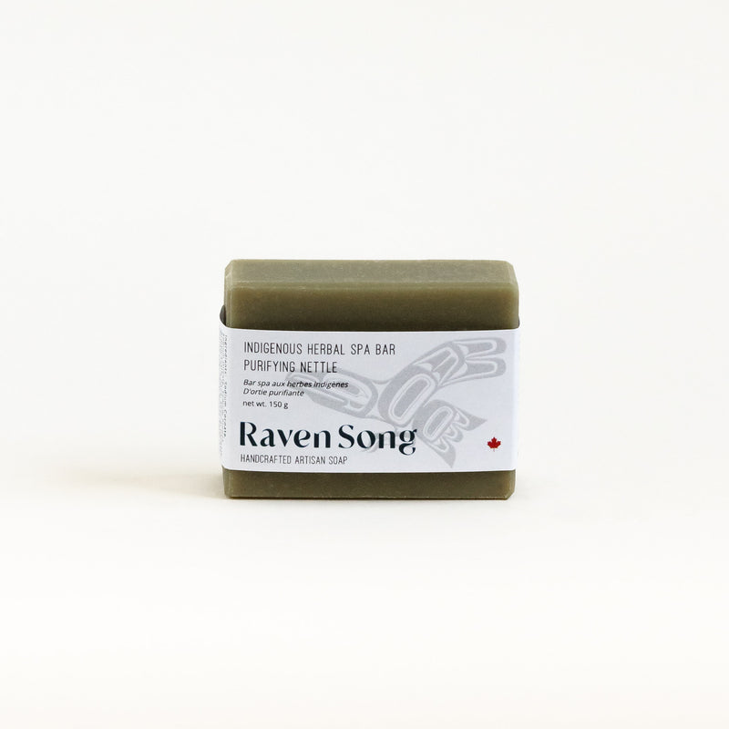 Bar of soap with 'Raven Song' label