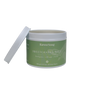 Sweetgrass and Sage coconut wax candle by RavenSong in a green tin, fresh grass wild sage and honey
