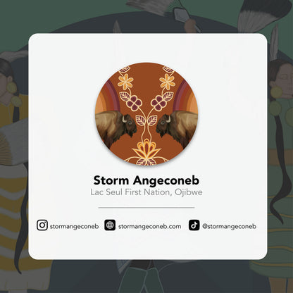 Contact card for Storm Angeconeb with social tags