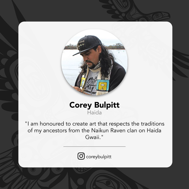 Social medai card for artist Corey Bulpitt