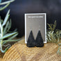 Matte Black Fringe large beaded earrings handmade by Dee Cochrane of Little Spark Cree-ations