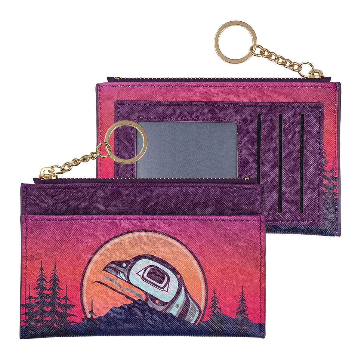 The Light Keeper zippered card wallet by Adam Lewis