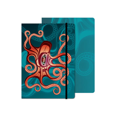 Octopus (Nuu) hardcover journal by Ernest Swanson