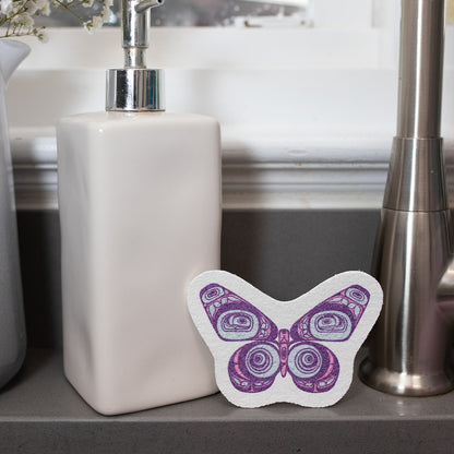 Butterfly eco sponge by Morgan Asoyuf, alternate view