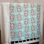 Baby Otter baby blanket by Yasakw (Shelly Samuels), muslin cotton front