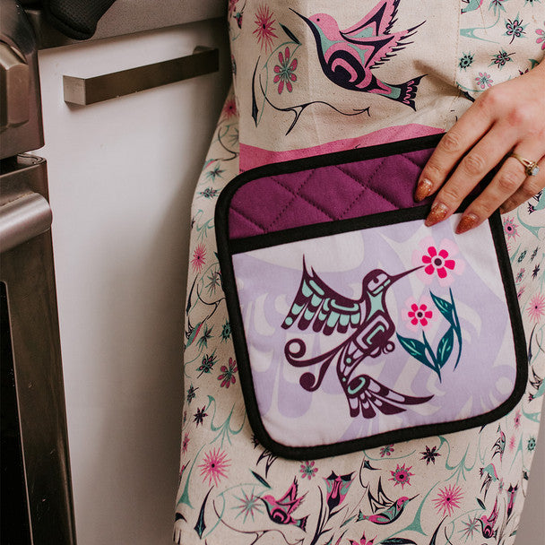 Potholder - Hummingbird