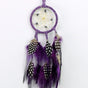 2.5" Purple Dreamcatcher with Semi-precious Stones