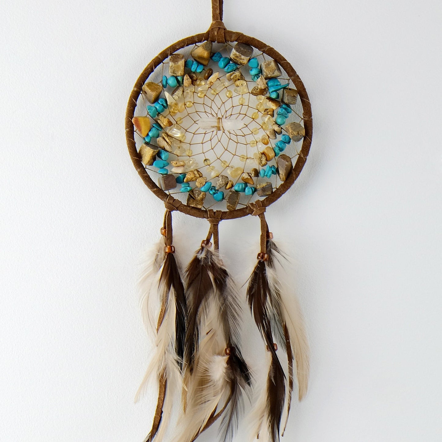 4" Brown Cluster Vision Seeker Dreamcatcher