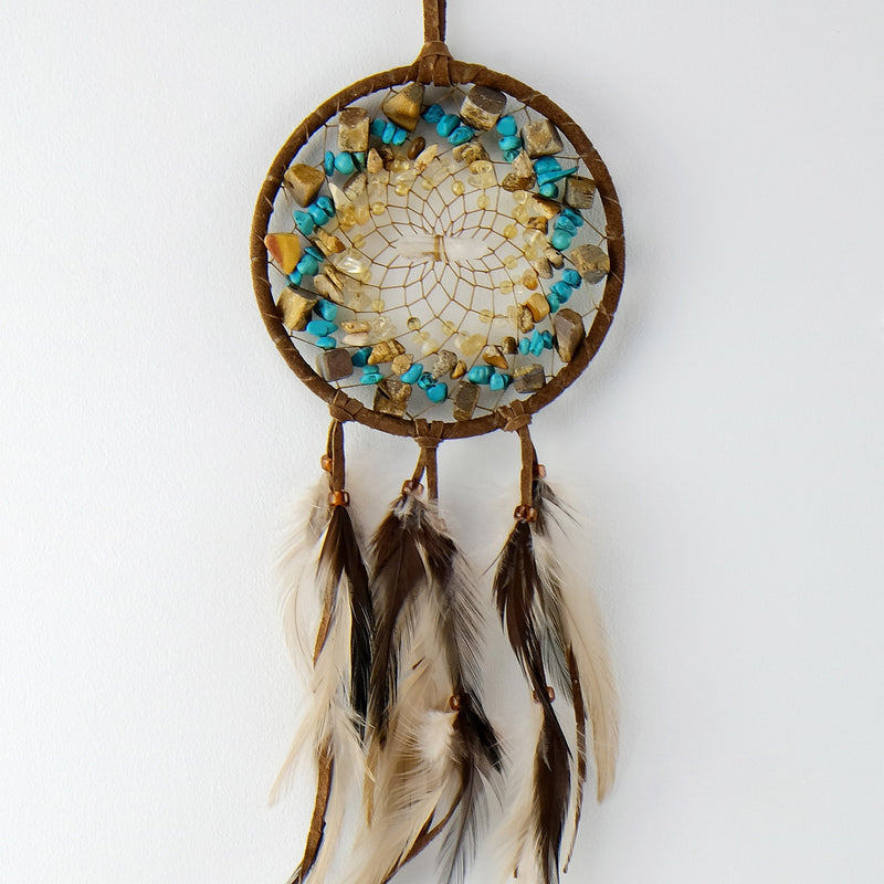 4" Brown Cluster Vision Seeker Dreamcatcher