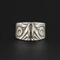 Eagle Ring by John Velten. Sterling silver.