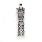 Eagle and Wolf Pendant by John Velten. Sterling silver.