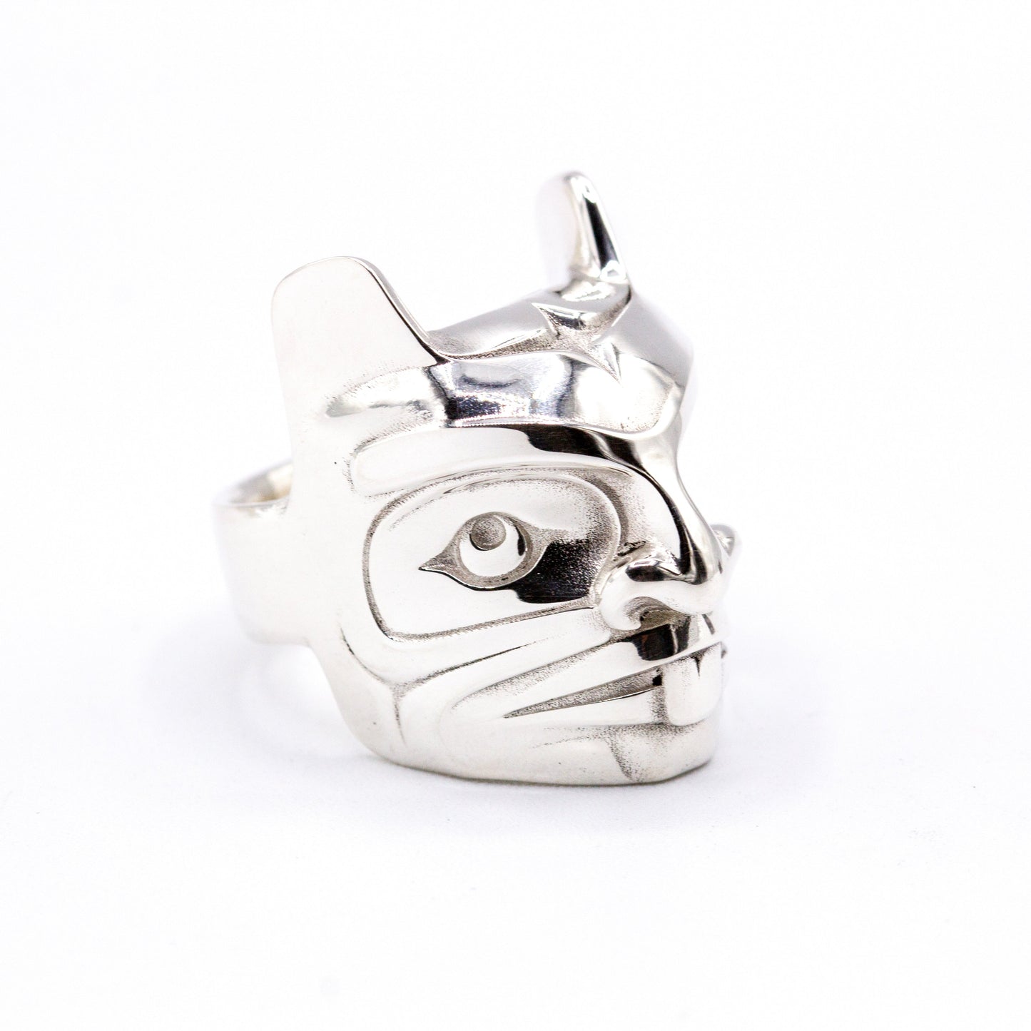 Foundation Ring by John Velten. Sterling silver.