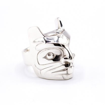 Foundation Ring by John Velten. Sterling silver.