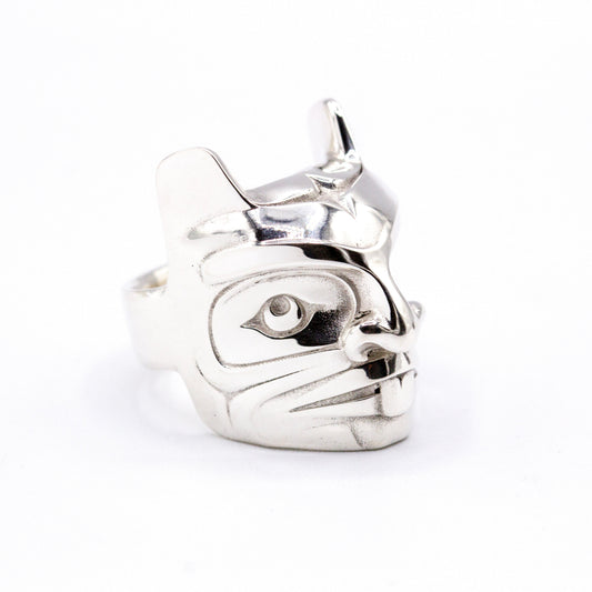 Foundation Ring by John Velten. Sterling silver.
