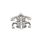 Frog Pendant by John Velten. Sterling silver.