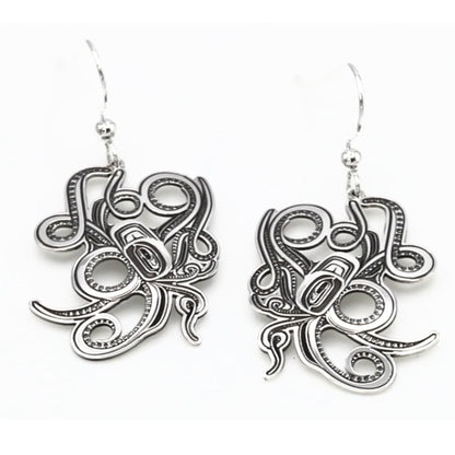 Octopus Earrings by Kolten Grant