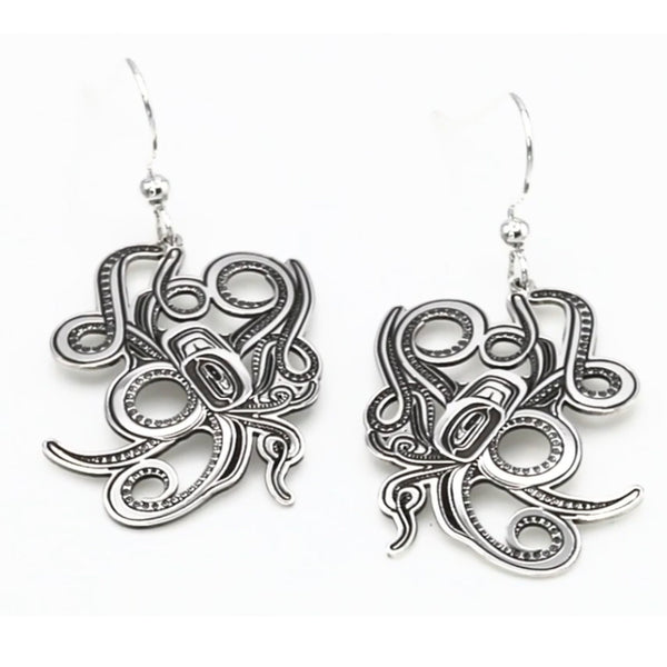 Octopus Earrings by Kolten Grant