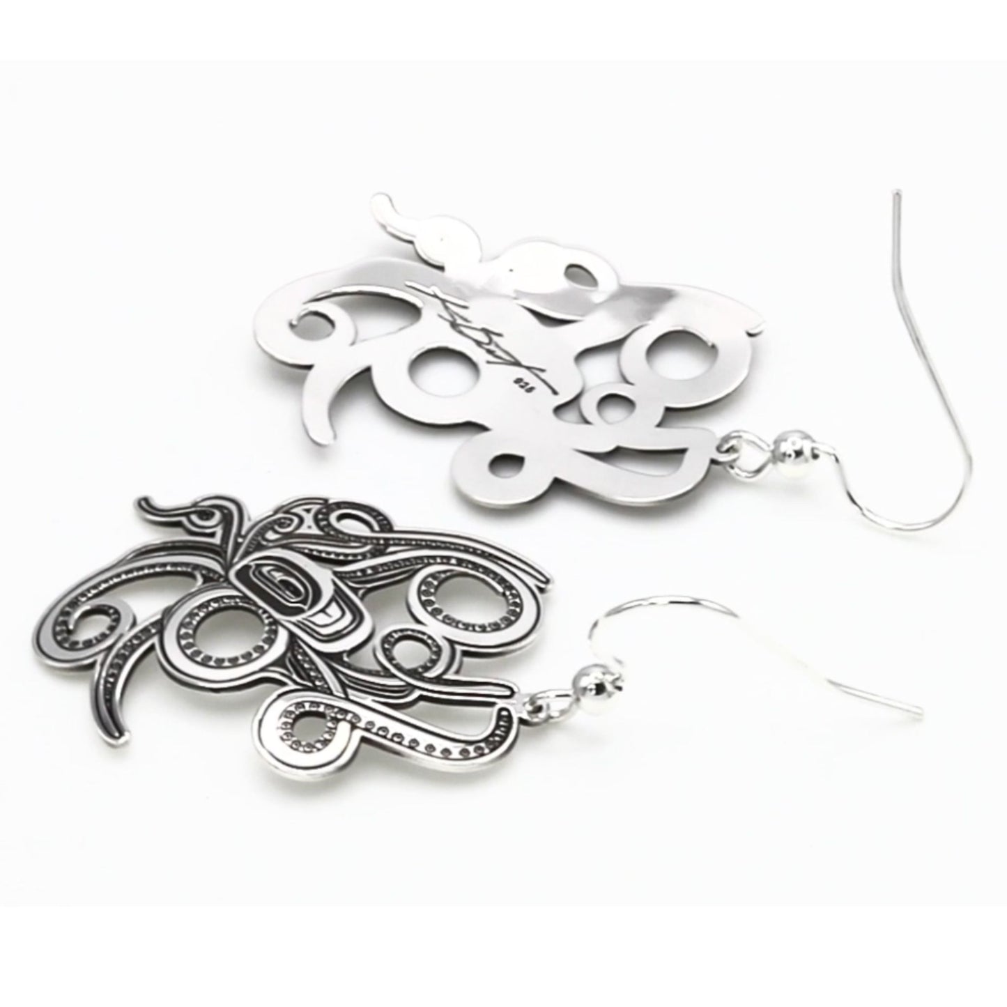 Octopus Earrings by Kolten Grant