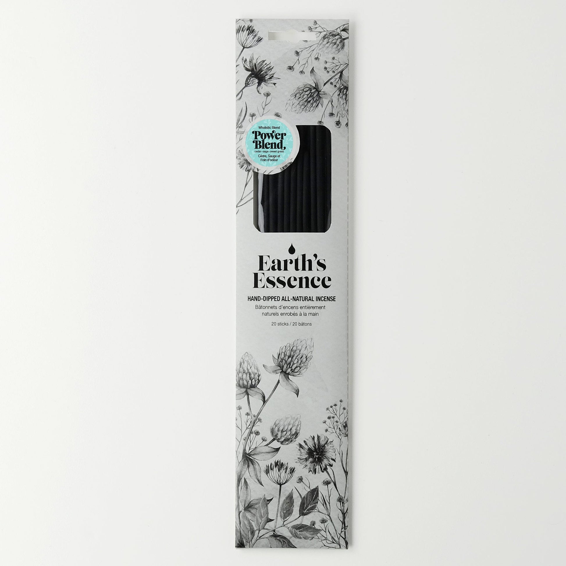 Power Blend Incense Sticks (Cedar / Sage / Sweetgrass)