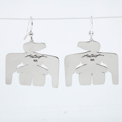 Raven House Earrings by Kolten Grant, design detail