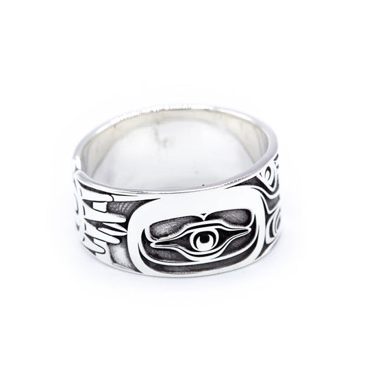 Raven Ring by John Velten, alternate view