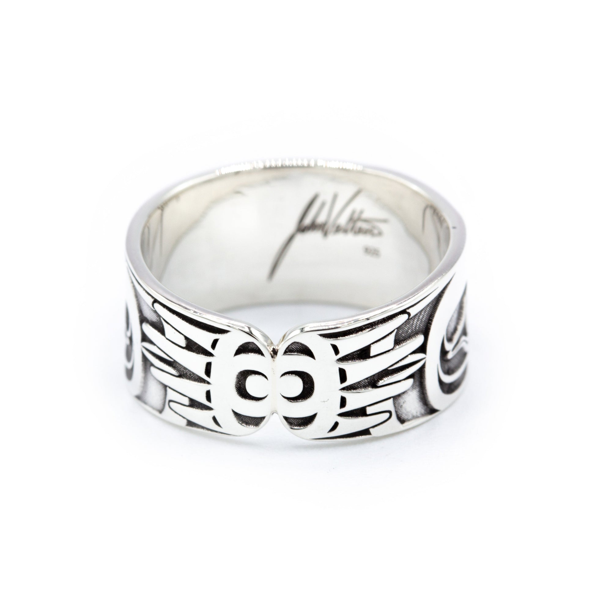 Raven Ring by John Velten, design detail