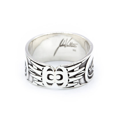 Raven Ring by John Velten, design detail