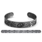 Silver Brushed Copper Bracelet - Bears by Paul Windsor (Haisla Heiltsuk)