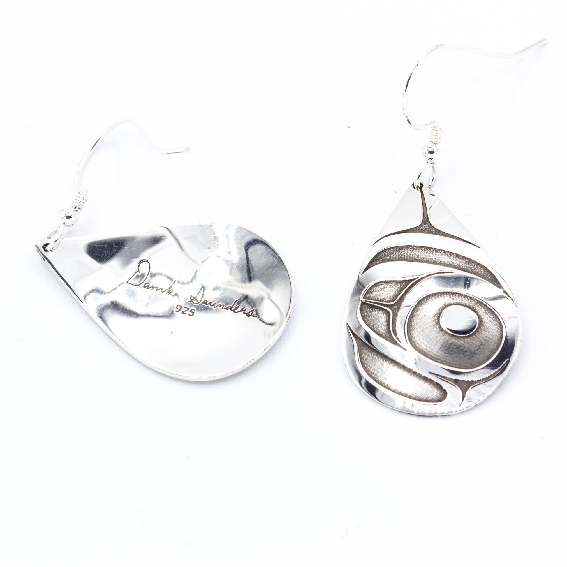 Teardrop Earrings by Danika Saunders, alternate view