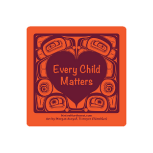 Sticker (2 pack) - “Every Child Matters” by Morgan Asoyuf