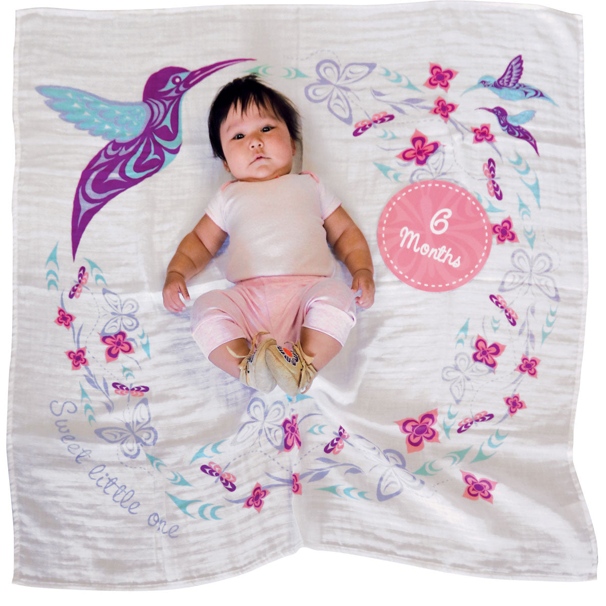 Baby Blanket and Milestone Sets- "Hummingbird" by Simone Diamond